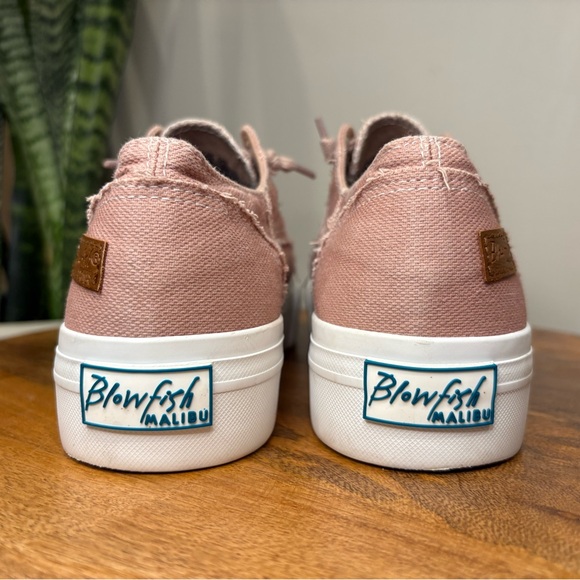 Blowfish Malibu Pink Platform Sneakers - Picture 3 of 8